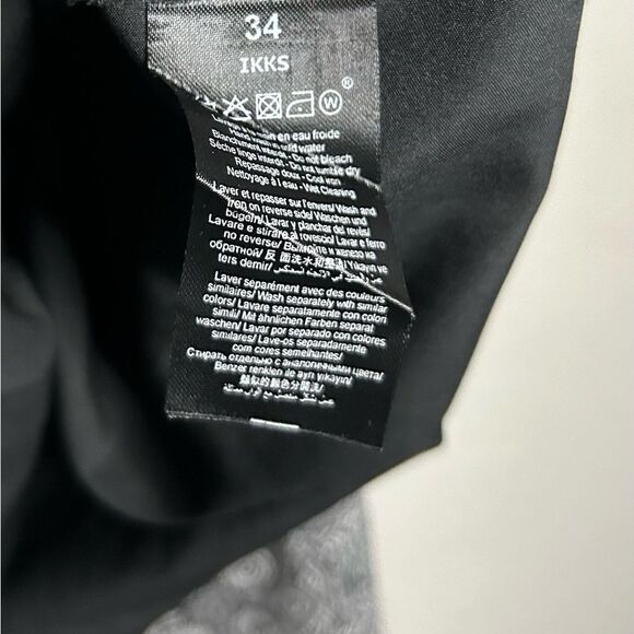 Ikks Gray Mandala Pattern Dress Size 34 * Flaw - Picture 15 of 16